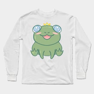 Cute Prince Frog Long Sleeve T-Shirt